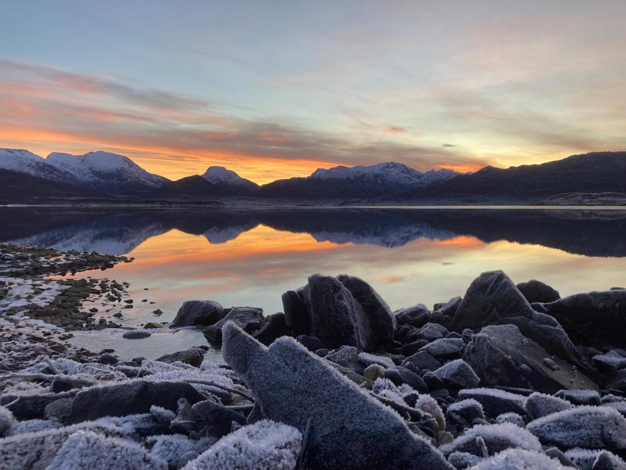 Vila Karistua Hansnes Exteriér fotografie